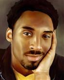 Kobe Bryant Oil Painting Giclee